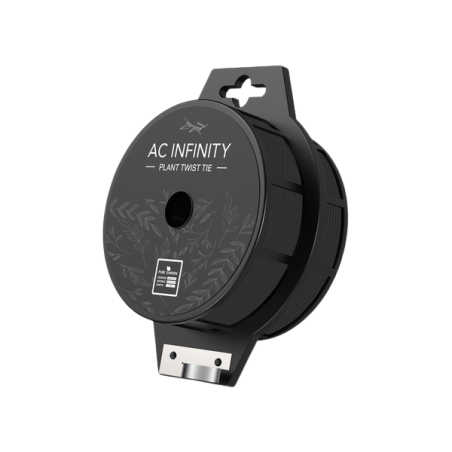 AC Infinity Black wire ties with integrated cutter – 100 m