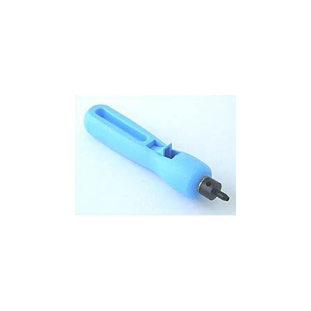 Handlochstempel, Luxus, blau
