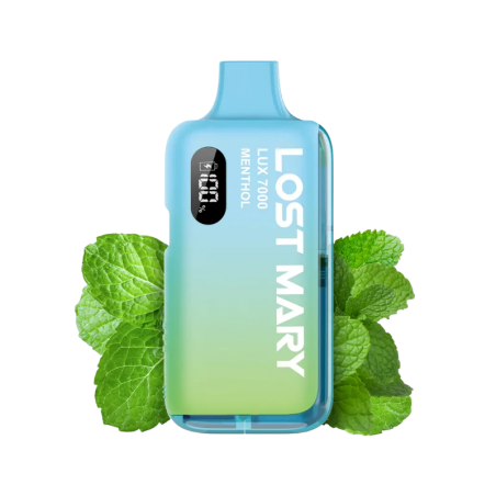Lost Mary LUX 7000 Kit - Menthol, 12ml, 2%Nic