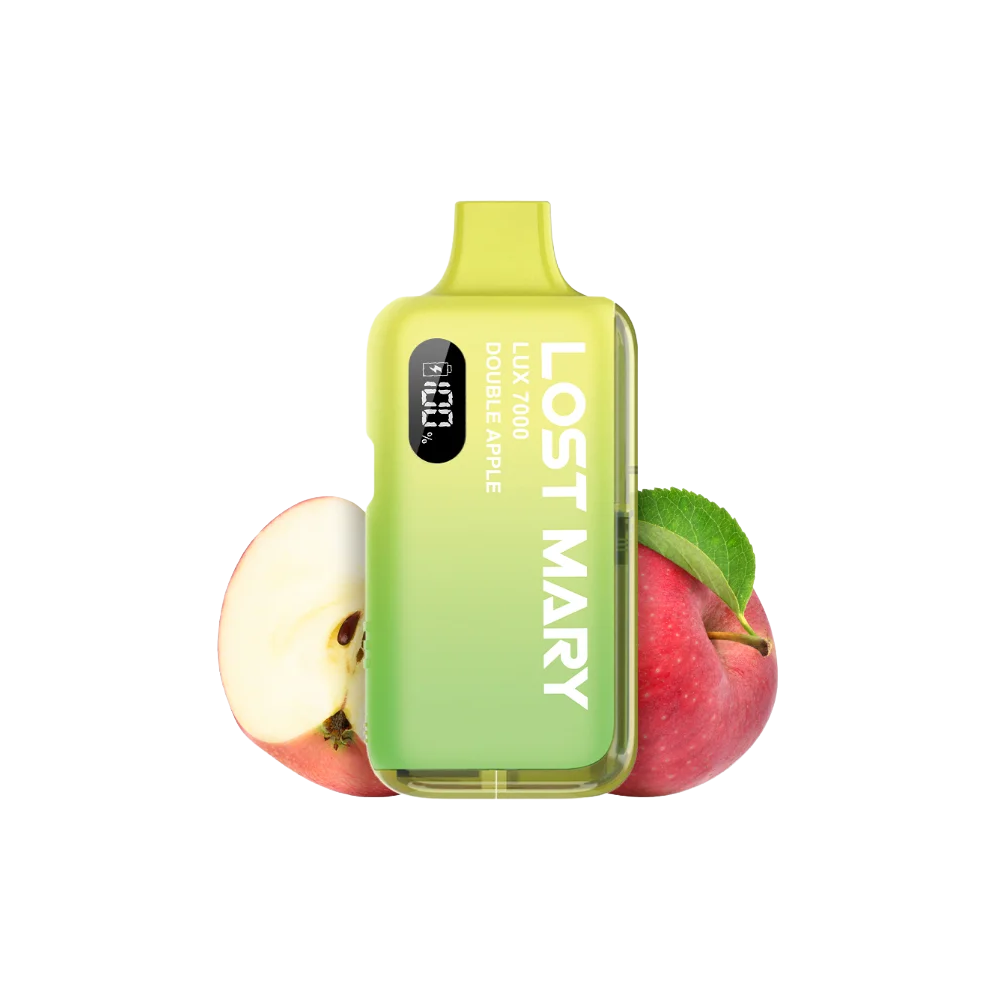 Lost Mary LUX 7000 Kit - Double Apple, 12ml, 2%Nic