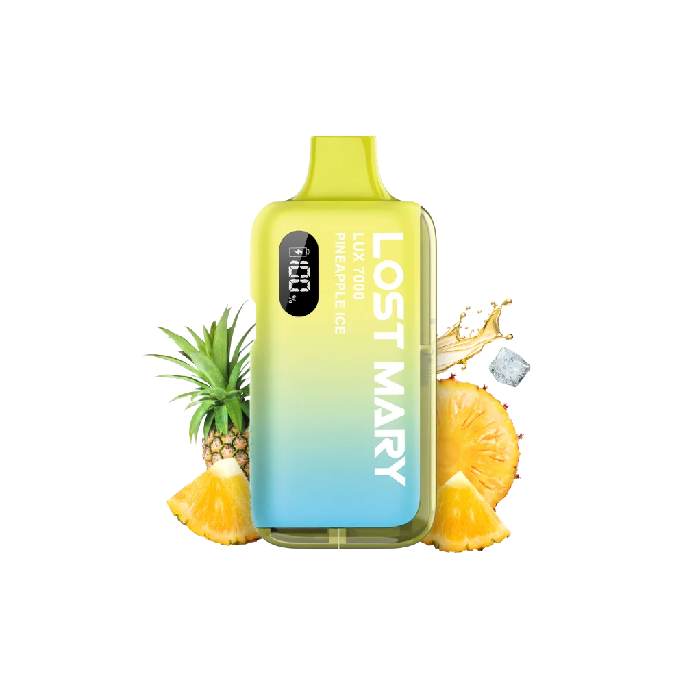 Lost Mary LUX 7000 Kit - Pineapple Ice, 12ml, 2%Nic