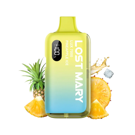 Lost Mary LUX 7000 Kit - Pineapple Ice, 12ml, 2%Nic