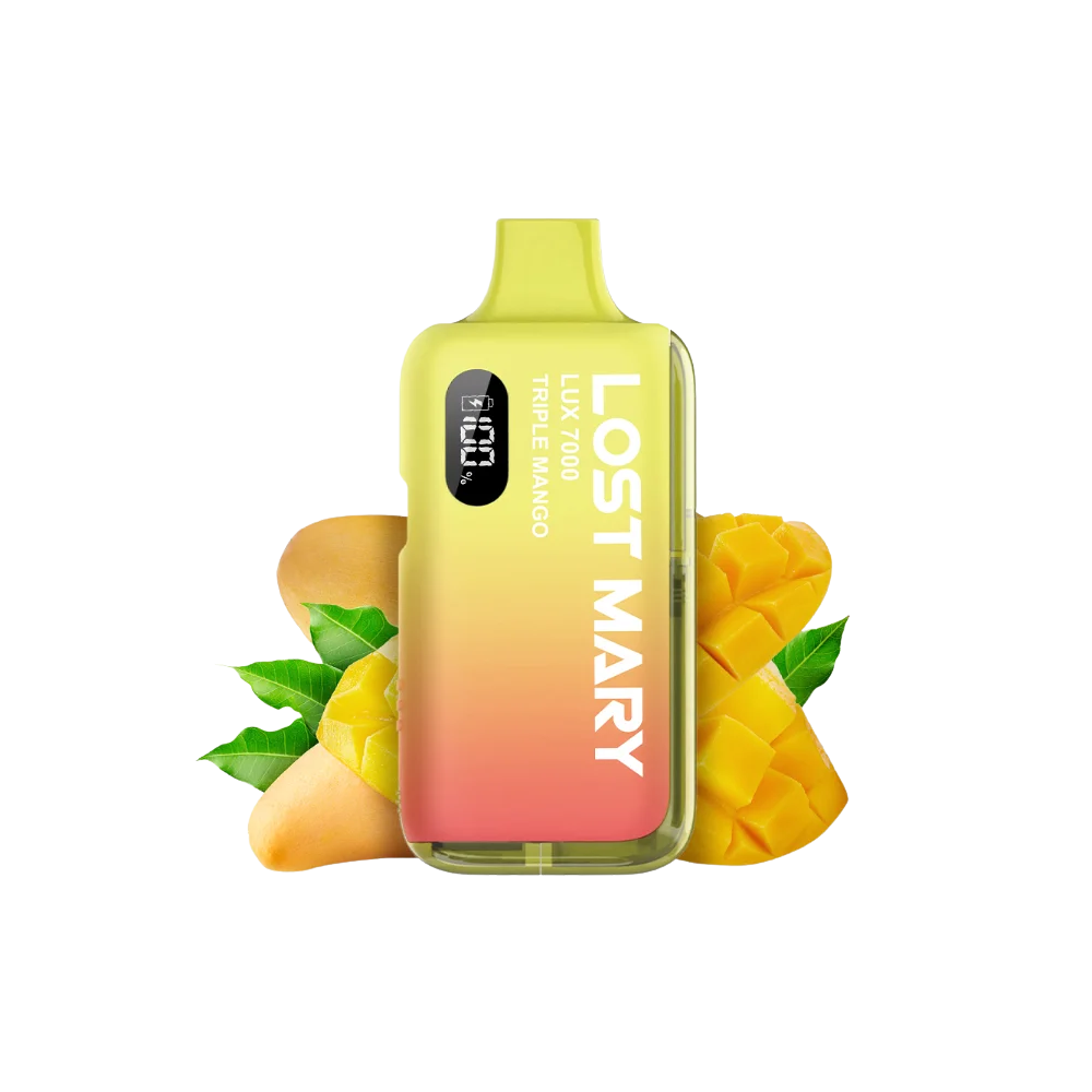 Lost Mary LUX 7000 Kit - Triple Mango, 12ml, 2%Nic