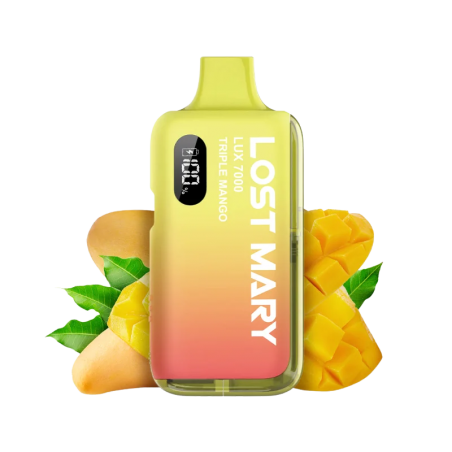 Lost Mary LUX 7000 Kit - Triple Mango, 12ml, 2%Nic