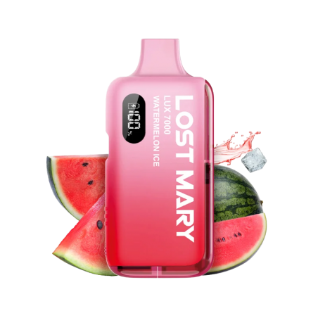 Lost Mary LUX 7000 Kit - Watermelon Ice, 12ml, 2%Nic
