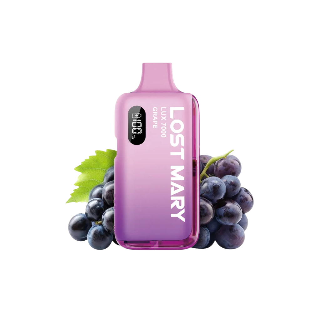 Lost Mary LUX 7000 Kit - Grape, 12ml, 2%Nic