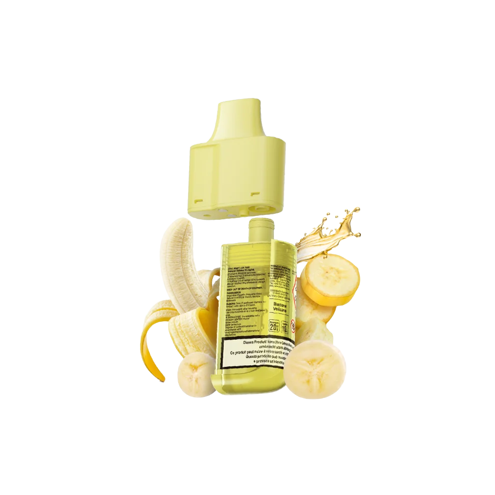 Lost Mary LUX 7000 Refill Pod - Banana Volcano, 12ml, 2%Nic