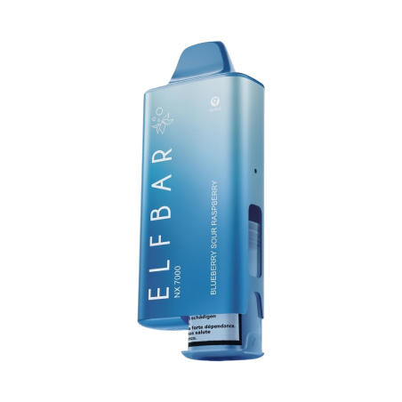 ELFBAR NX 7000 Kit - Blueberry Sour Raspberry, 12ml, 2%Nic