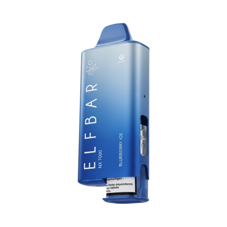 ELFBAR NX 7000 Kit - Blueberry Ice, 12ml, 2%Nic
