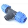  - Watering - T-Piece 20 to 3/4 (Ext.Thread) to 20 mm, bolted