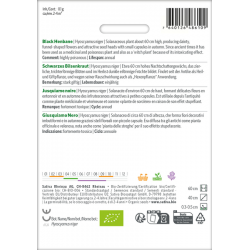 Sativa Rheinau Jeune herbe noire – Graines