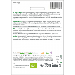 Sativa Rheinau St. John’s Wort – Seeds