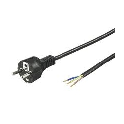 Kabel mit Schuko-Stecker 2m