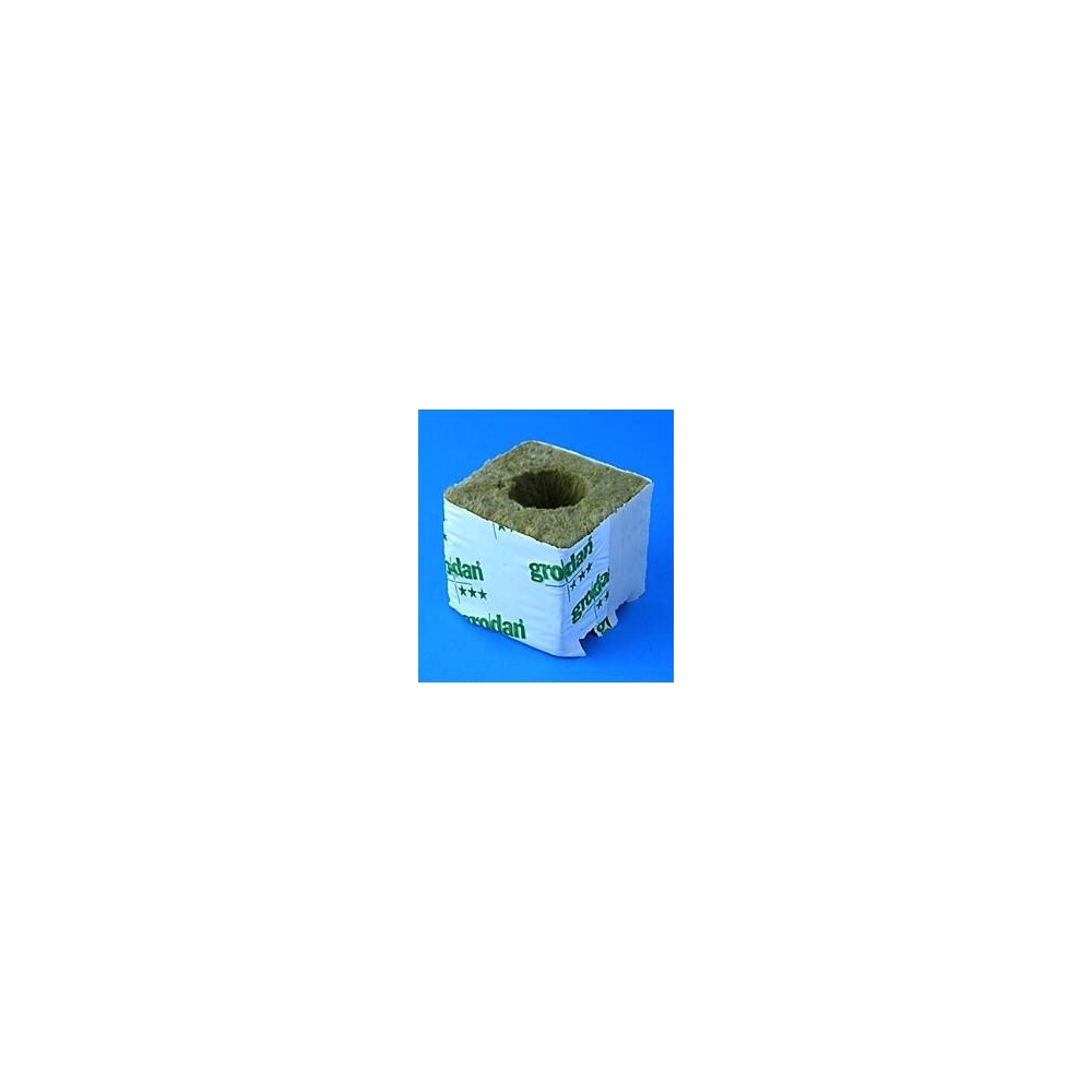 Grodan - Grodan Cube 7,5cm avec Ouverture 40 mm 10 pc.