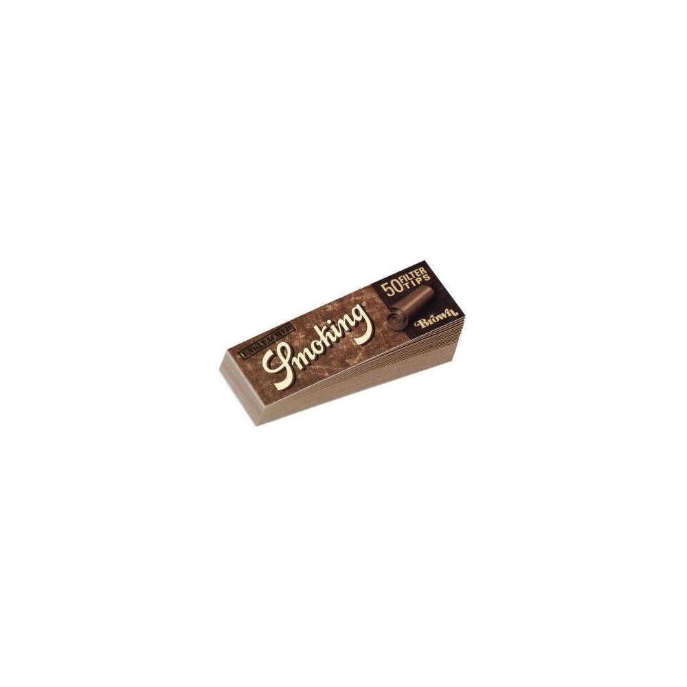 Smoking Filter Tips 50-er braun
