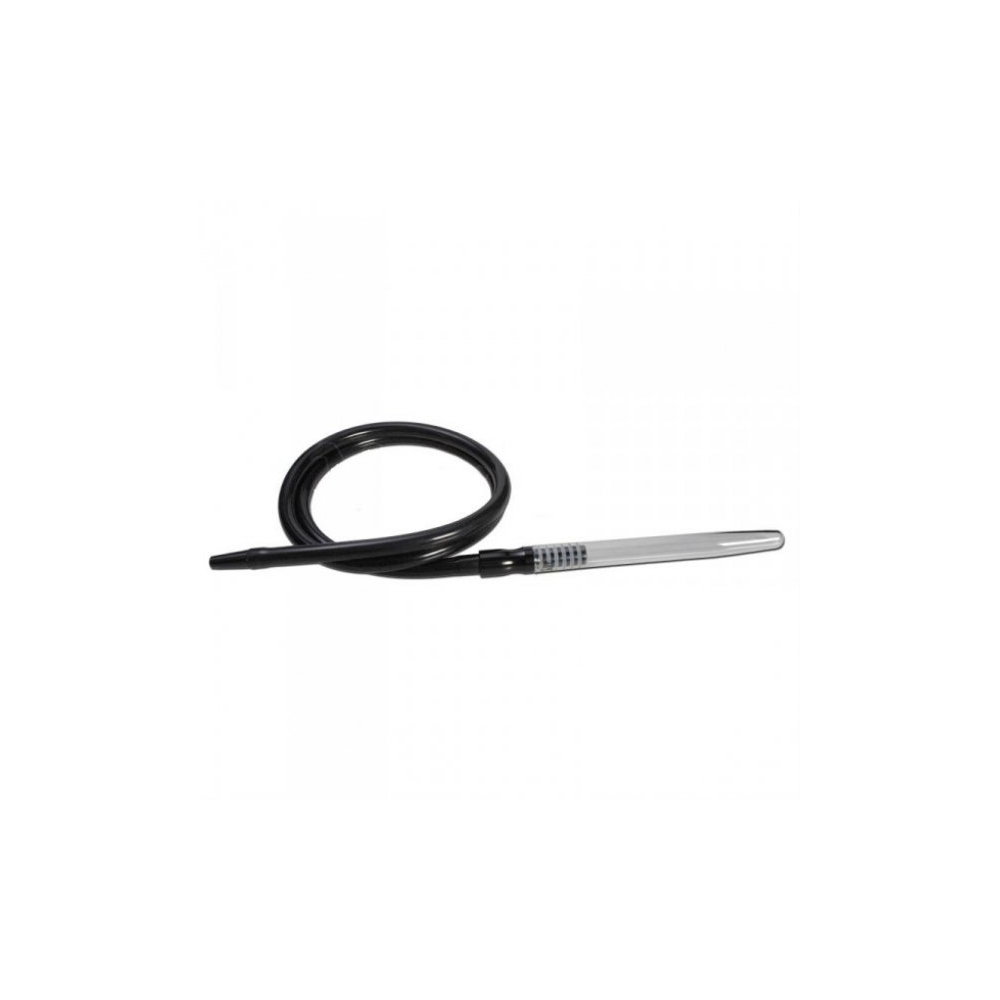 Shisha hose with a large glass nozzle