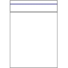 Mini Grip Blue Line 60 x 80 mm, 100 pcs
