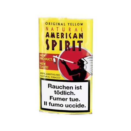 Tabak Beutel American Spirit 25g "Original Yellow"