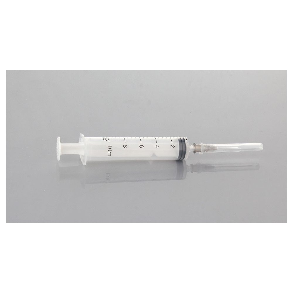Spritze 10ml + Kanüle
