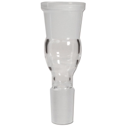 Adapter en verre NS14 sur NS18