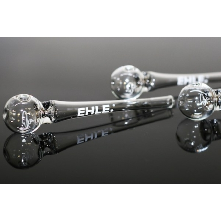 Ölpfeife aus Glas, 130mm