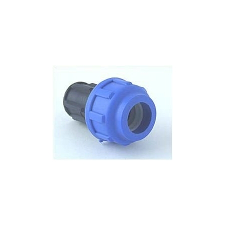 Endstopfen für 16 mm PE-Rohr, verschraubt