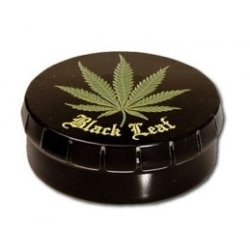 Box Rond Black Leaf Noir/Vert