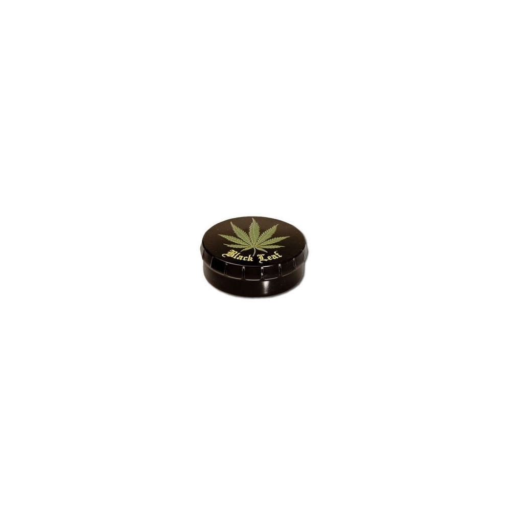 Box Rond Black Leaf Noir/Vert