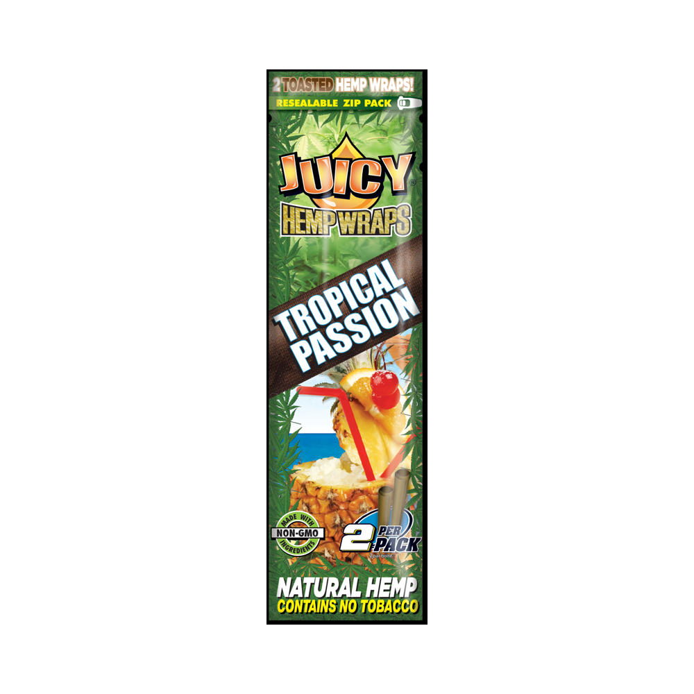 Juicy Hemp Wraps - Tropical Passion