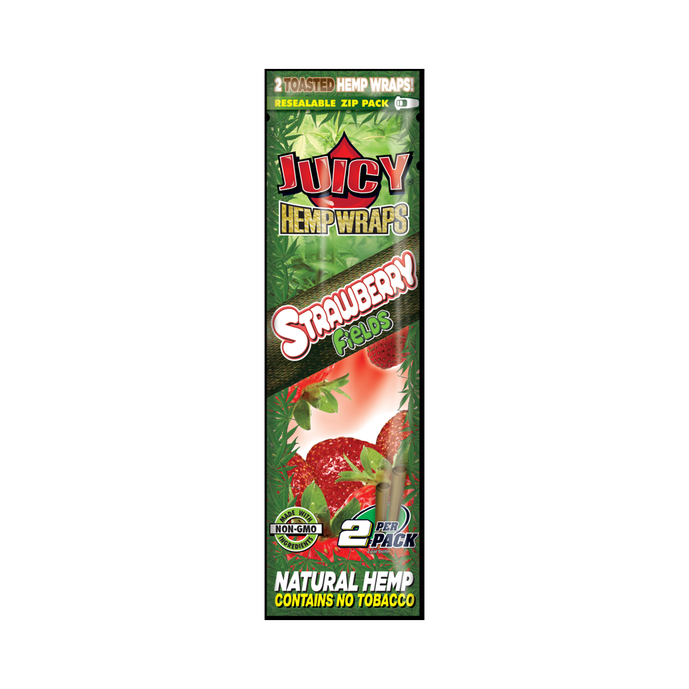 Juicy Hemp Wraps - Strawberry Fields