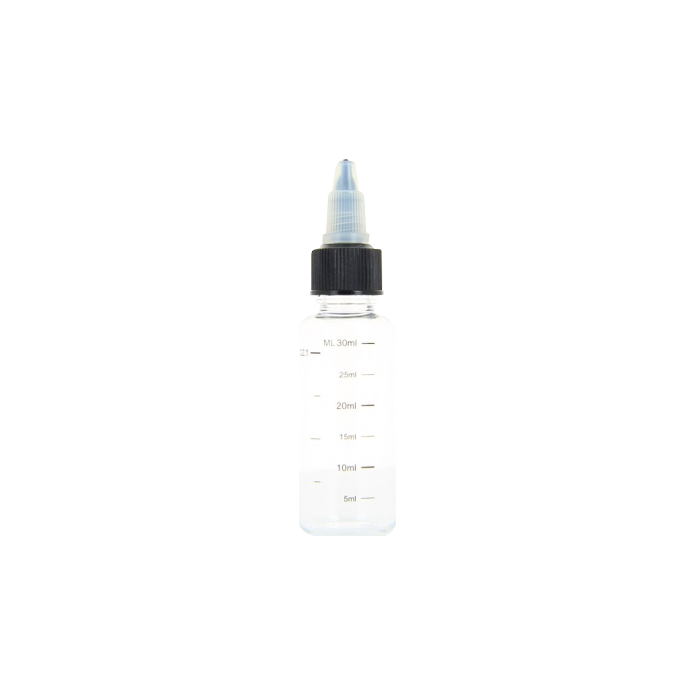 Empty flask with graduation 30ml