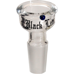 Black Leaf Glass Head flat SG14