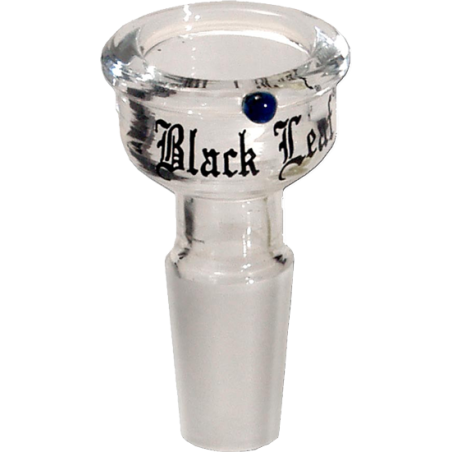 Black Leaf Glass Head flat SG14