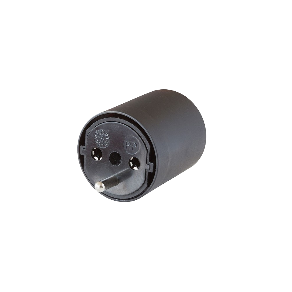 Adaptateur fixe Schuko vers CH - 3 pôles