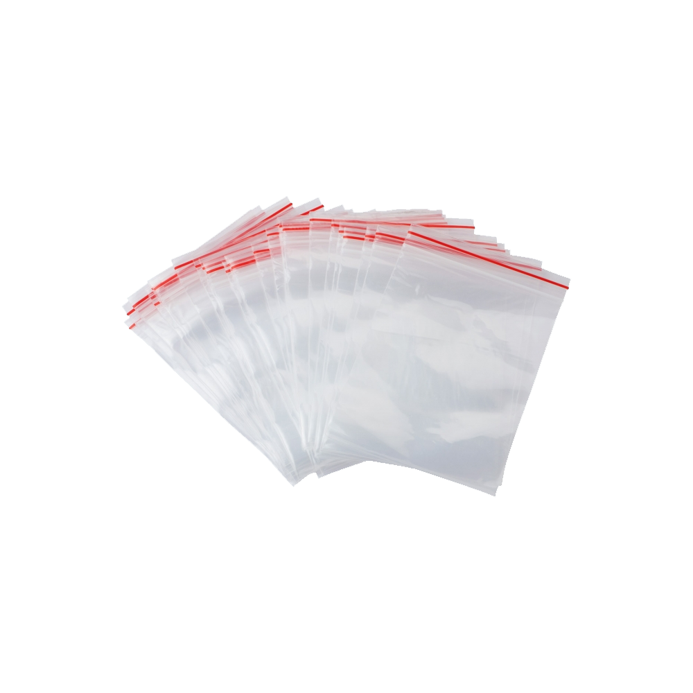 Minigrip Ligne Rouge 80 x 120 mm, 100 pcs