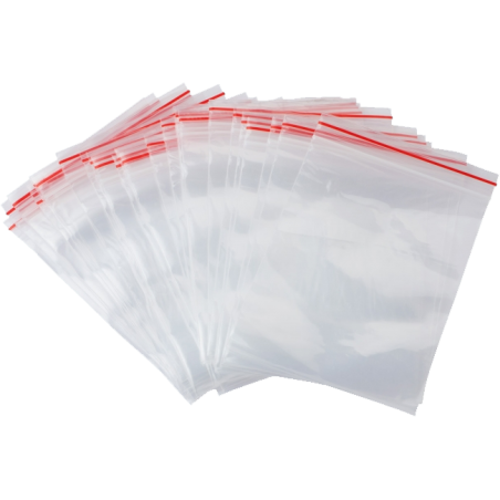 Minigrip Ligne Rouge 80 x 120 mm, 100 pcs