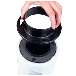 CAN-Lite plastic flange 100mm
