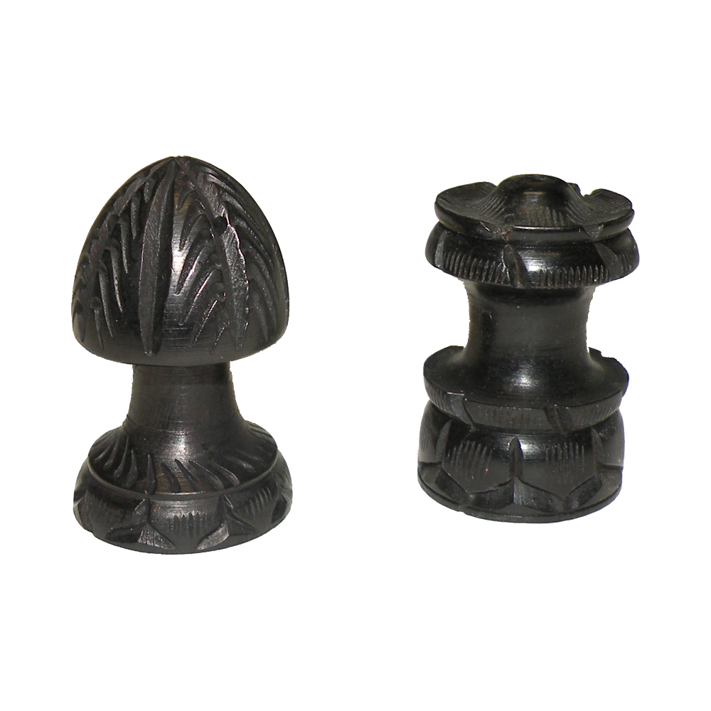Porte-encens India Wood Noir Petit