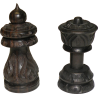 Räucherstäbchenhalter India Wood Schwarz