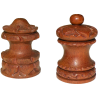 Räucherstäbchenhalter India Wood Braun Klein
