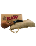 Pipe avec filtre de charbon